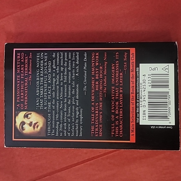 Anne Rice Violin paperback 1999 - Picture 2 of 9